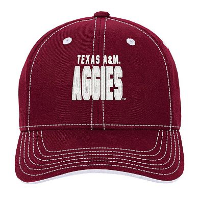 Youth Maroon Texas A&M Aggies Old School Slouch Adjustable Hat
