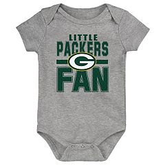 Newborn & Infant Green Bay Packers Green/Gold Too Much Love Two-Piece  Bodysuit Set