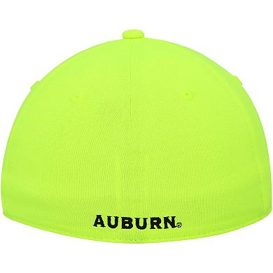 Men's Under Armour Neon Yellow Auburn Tigers Signal Call Performance Flex Hat