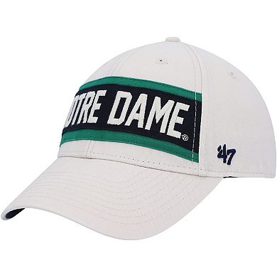 Men's '47 Cream Notre Dame Fighting Irish Crossroad MVP Adjustable Hat