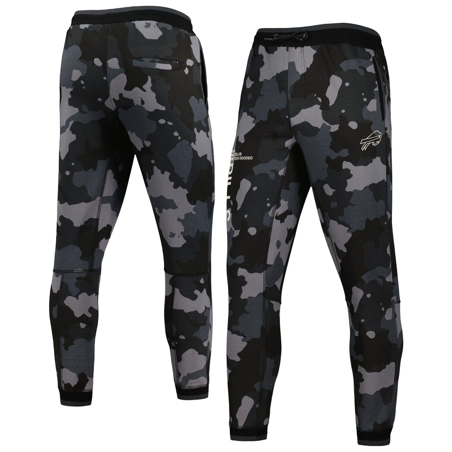 Men's FOCO Black Miami Dolphins Camo Jogger Pants