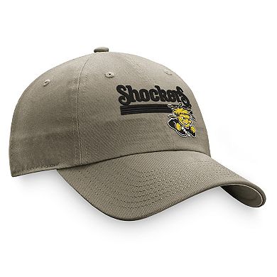 Men's Top of the World Khaki Wichita State Shockers Slice Adjustable Hat