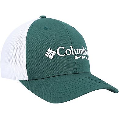 Men's Columbia Green/White Michigan State Spartans PFG Flex Hat