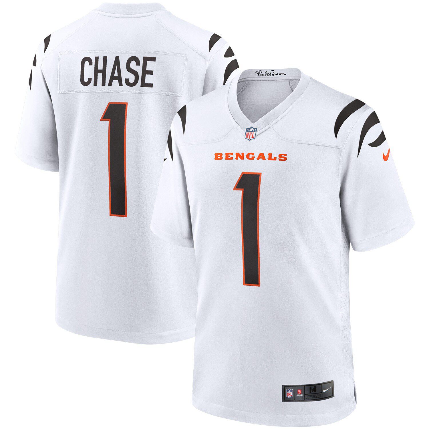 bengals white out jersey