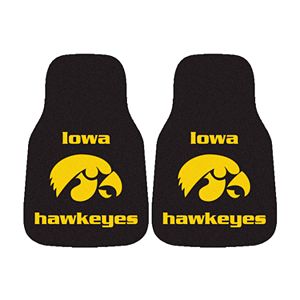 Fanmats 2 Pk Iowa Hawkeyes Car Floor Mats