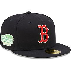 Men's Mitchell & Ness Black/Teal Boston Red Sox Citrus Cooler Snapback Hat