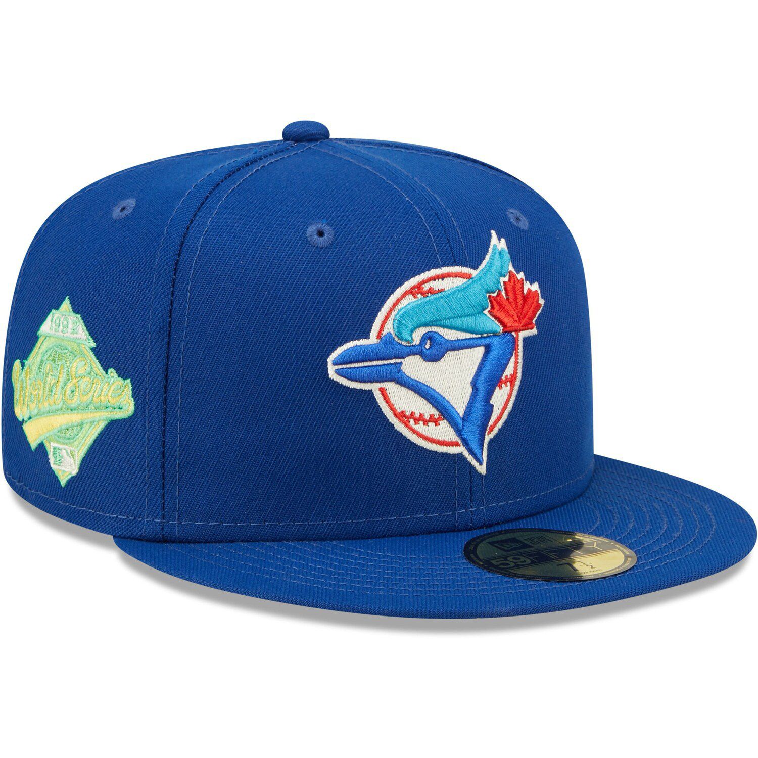 Toronto Blue Jays New Era Stone Dim Undervisor 59FIFTY Fitted Hat - Khaki