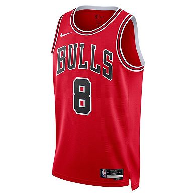 Unisex Nike Zach LaVine Red Chicago Bulls Swingman Jersey - Icon Edition