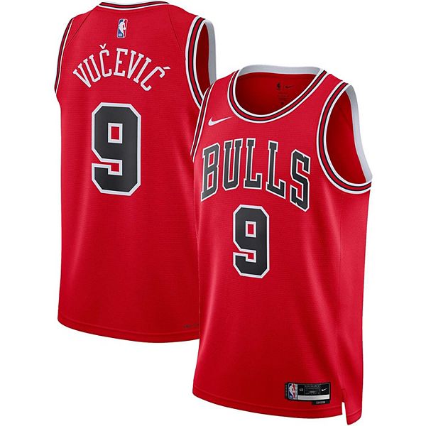 Unisex Nike Nikola Vucevic Red Chicago Bulls Swingman Jersey - Icon Edition