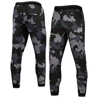 Unisex The Wild Collective Black Green Bay Packers Camo Jogger Pants