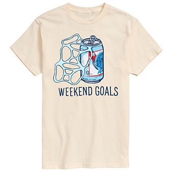 Men's Beer Weekend Goals Tee