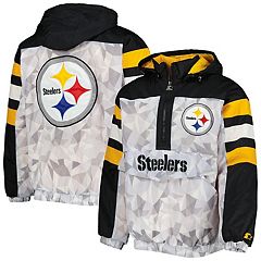 Nike Men's Black Pittsburgh Steelers Sideline Half-Zip UV Performance  Jacket - Macy's