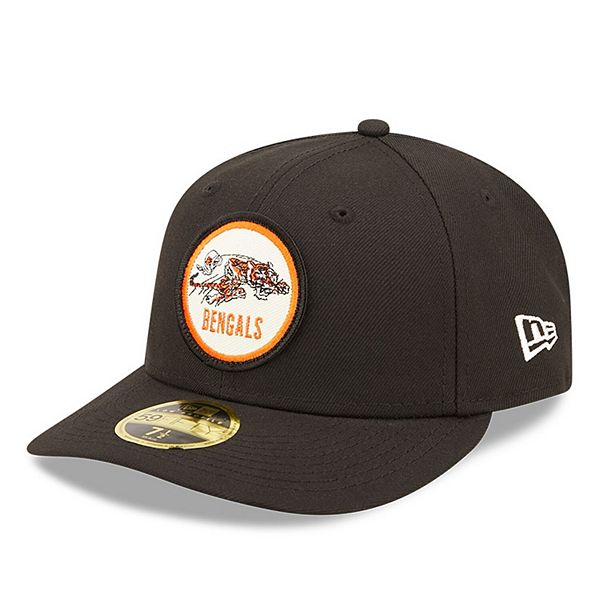 Cincinnati Bengals HISTORIC SIDELINE PINWHEEL Fitted Hat