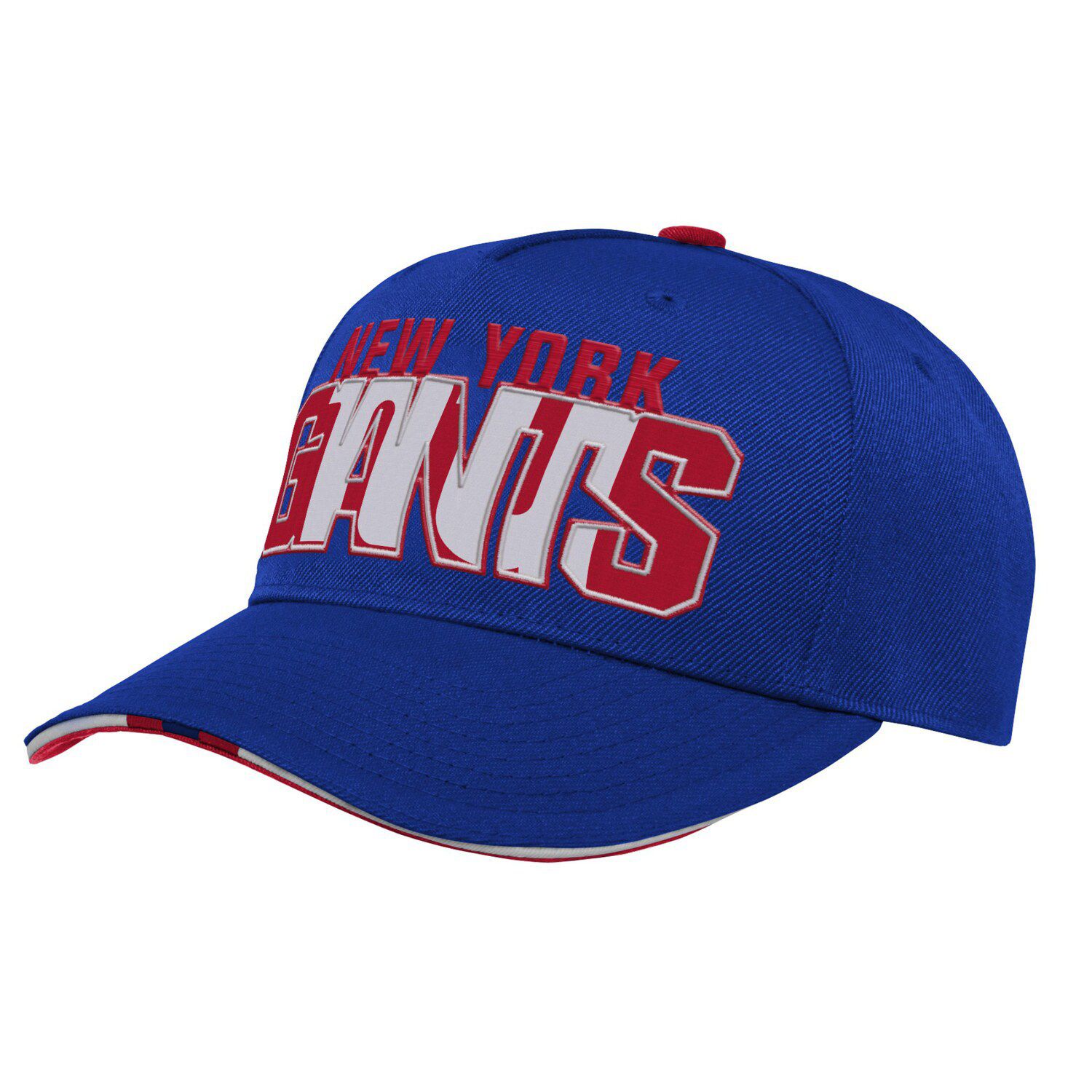 New York Giants New Era Hex Flow A-Frame 9FORTY Adjustable Hat - Royal