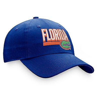 Men's Top of the World Royal Florida Gators Slice Adjustable Hat