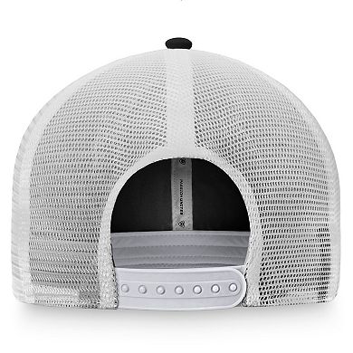 Men's Top of the World Black/White Georgetown Hoyas Stockpile Trucker Snapback Hat