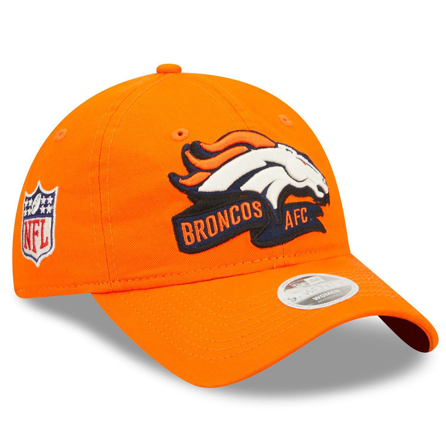 Women's '47 Tan Denver Broncos Rosette Clean Up Adjustable Hat