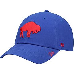 Men's '47 Navy Buffalo Bills Clean Up Alternate Adjustable Hat