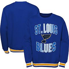 Lids St. Louis Blues Fanatics Branded Women's Puck Hog Tri-Blend Scoop Neck  Long Sleeve T-Shirt - Heathered Blue