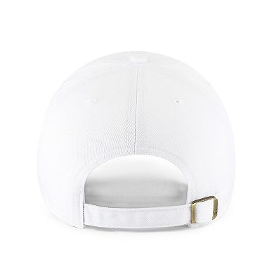 Men's '47 White Washington Commanders 90th Season Clean Up Adjustable Hat