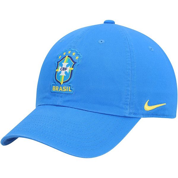 Men's Nike Blue Brazil National Team Campus Adjustable Hat
