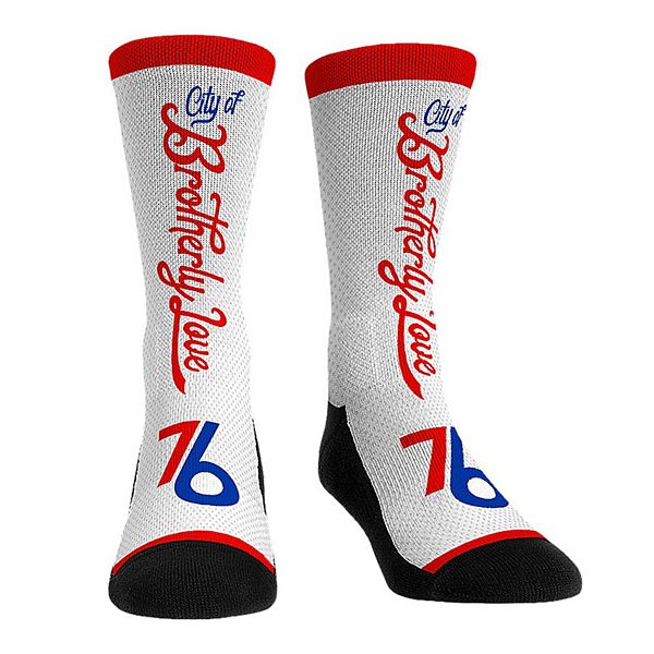 Rock Em Socks Philadelphia 76ers 202223 City Edition Crew Socks 1508