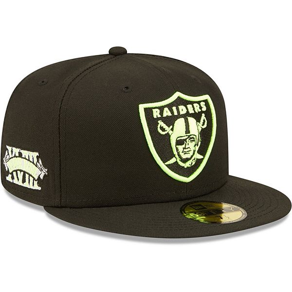 Raiders hat fitted sales