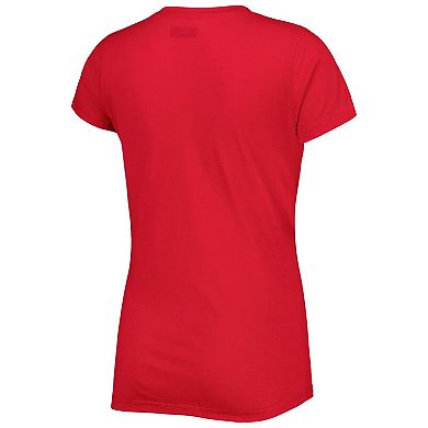 Women's Concepts Sport Red/Black Portland Trail Blazers Badge T-Shirt & Pajama Pants Sleep Set
