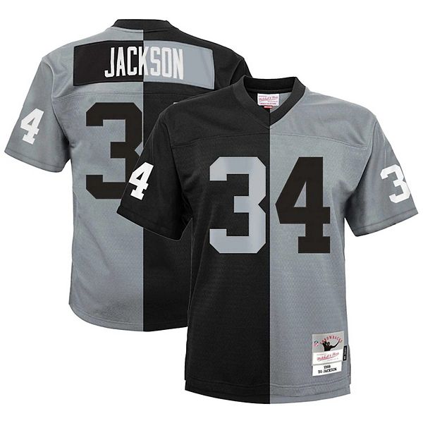 Mitchell & Ness Men Raiders Bo Jackson Short Sleeve Jersey (B&T)