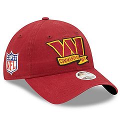 Men's New Era Gold/Burgundy Washington Commanders 2023 Sideline Low Profile 59FIFTY Fitted Hat