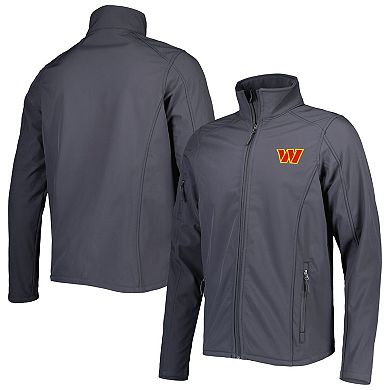 Men's Dunbrooke Charcoal Washington Commanders Sonoma Softshell Full-Zip Jacket