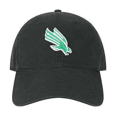 Men's Legacy Athletic Black North Texas Mean Green The Champ Adjustable Hat