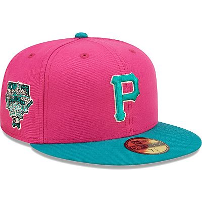 Men s New Era Pink Green Pittsburgh Pirates Cooperstown Collection 2006 MLB All Star Game Passion Forest