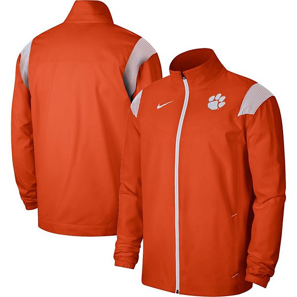 Dosering Afscheid beroerte Men's Nike Orange Clemson Tigers Woven Full-Zip Jacket