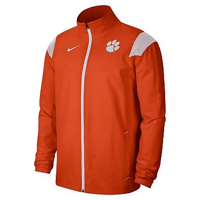 Men's Nike Orange Clemson Tigers Woven Full-Zip Jacket