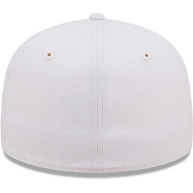 Men's New Era Philadelphia Phillies White on White 59FIFTY Fitted Hat