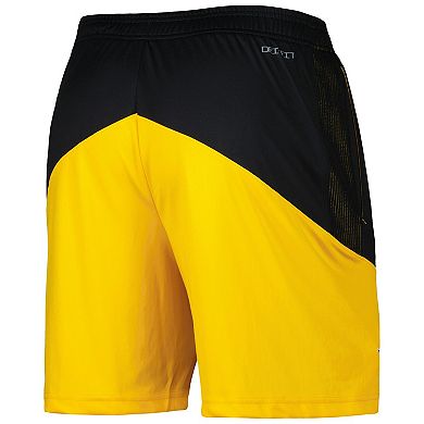 Men's Nike Black/Gold UCF Knights Player Performance Lounge Shorts