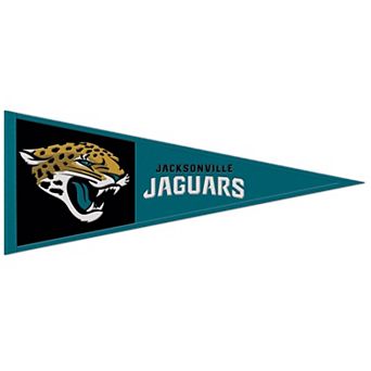 WinCraft Jacksonville Jaguars 13" x 32" Primary Logo Pennant