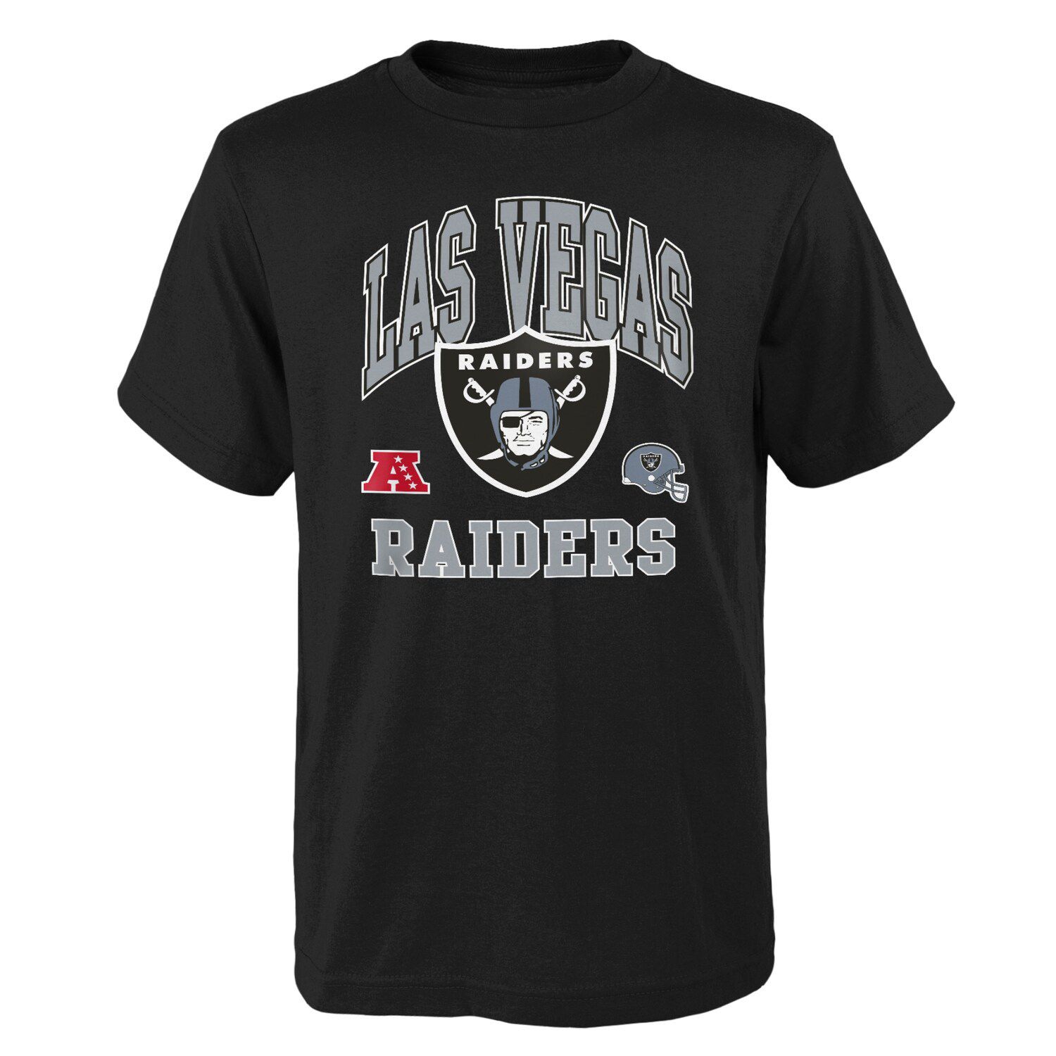 Youth Darren Waller Black Las Vegas Raiders Mainliner Player Name & Number  T-Shirt