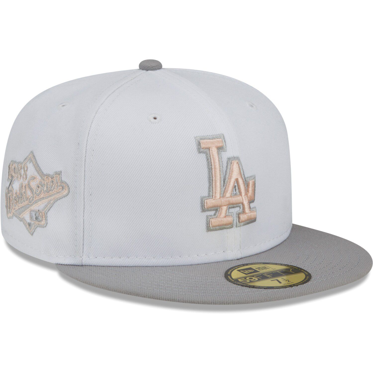 Men's New Era Royal Los Angeles Dodgers 9/11 Memorial Side Patch 59FIFTY Fitted Hat
