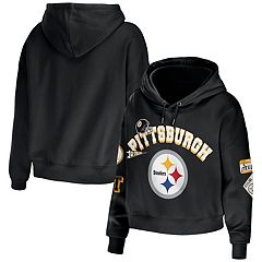 Nfl Pittsburgh Steelers Women's Halftime Adjustment Long Sleeve Fleece  Hooded Sweatshirt : Target