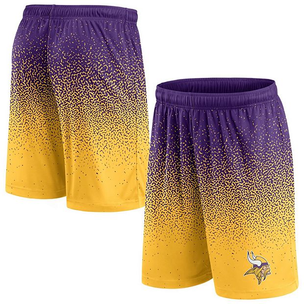 Men's Fanatics Branded Purple/Gold Minnesota Vikings Ombre Shorts