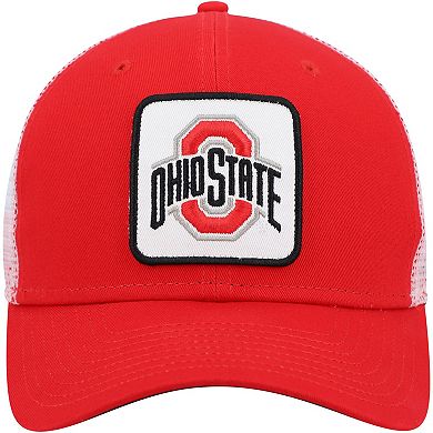 Men's Nike Scarlet White Ohio State Buckeyes Classic99 Trucker Snapback Hat