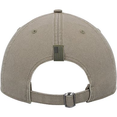 Men's Top of the World Olive Auburn Tigers OHT Military Appreciation Unit Adjustable Hat
