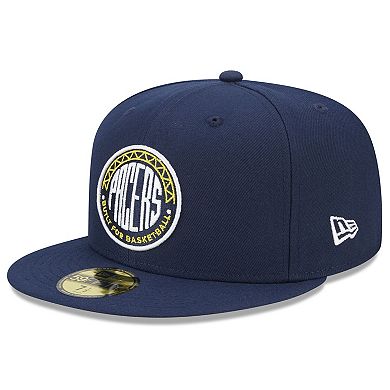 Men's New Era  Gray Indiana Pacers 2022/23 City Edition Alternate Logo 59FIFTY Fitted Hat