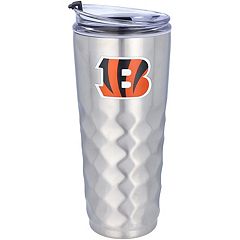 Cincinnati Bengals 24 oz Rose Gold Finish Vacuum Insulated NFL Draft Tumbler