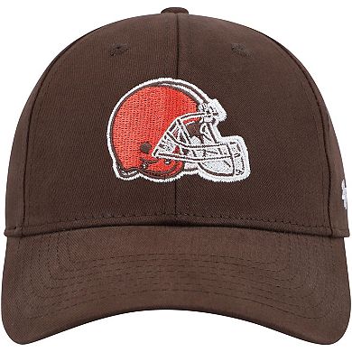 Preschool '47 Brown Cleveland Browns Team Logo MVP Adjustable Hat