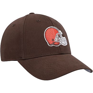 Preschool '47 Brown Cleveland Browns Team Logo MVP Adjustable Hat