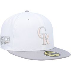 Cincinnati Reds New Era Stone Dim Undervisor 59FIFTY Fitted Hat - Khaki