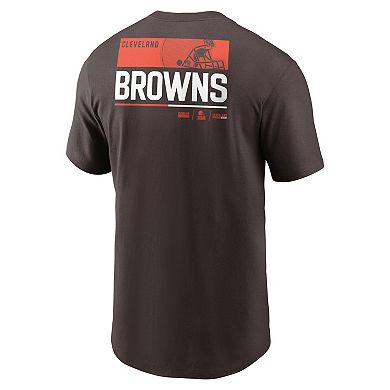 Men's Nike Brown Cleveland Browns Team Incline T-Shirt